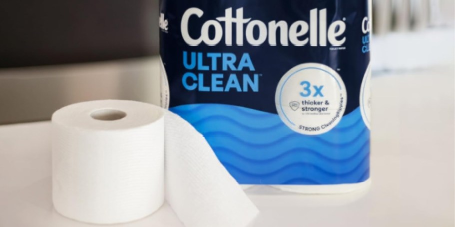 Cottonelle Toilet Paper Mega Rolls 4-Count Just $3.75 Shipped on Amazon & More