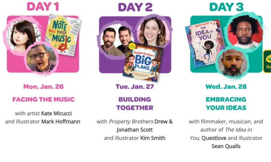 calendar of creativity week