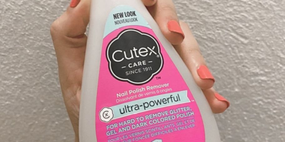 Cutex Gel Nail Polish Remover Bottle Just $1.54 Shipped on Amazon