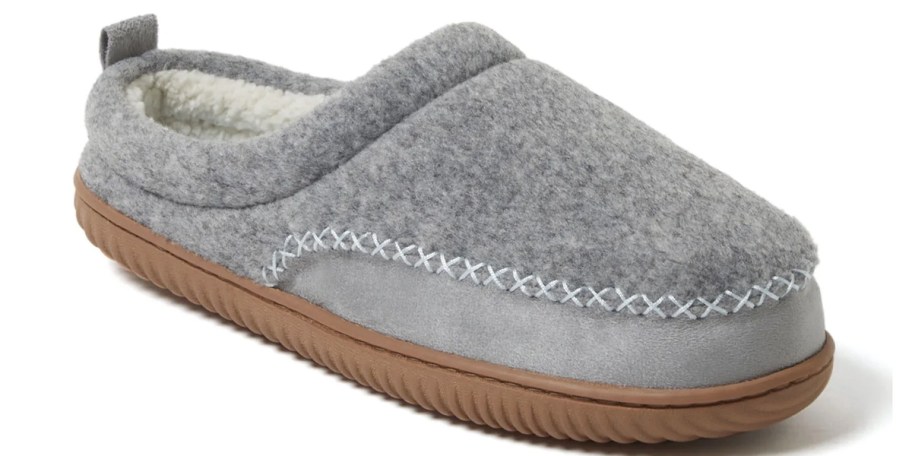 gray clog slippers 