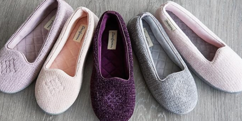 Dearfoams Women’s Slippers Only $9.99 (Reg. $36)