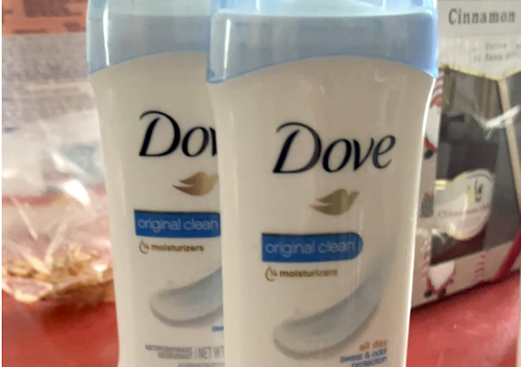 Dove deodorant