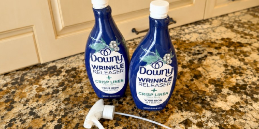 Downy Wrinkle Releaser Fabric Spray 2-Pack Just $9.88 Shipped on Amazon