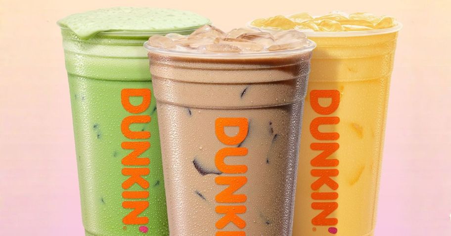 three new dunkin drinks