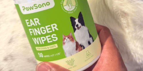 Pet Ear Cleaning Wipes 50-Count ONLY $1.90 Shipped on Amazon (Regularly $14)