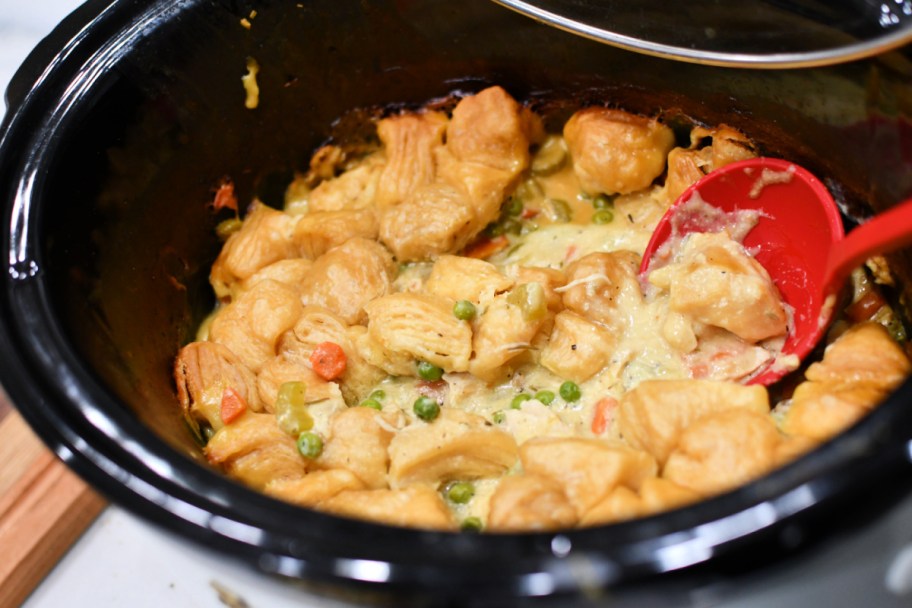 easy chicken and dumplings soup in a crock-pot 