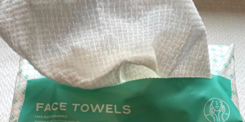 Disposable Facial Towels 60-Count Only $6.49 Shipped on Amazon | Clean Skin Club Alternative!