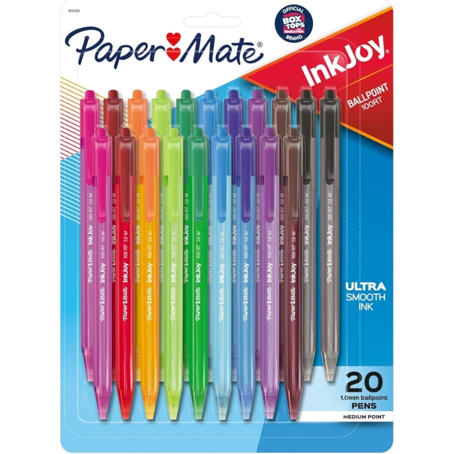 a 20 count pack of gel pens