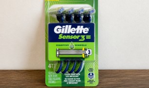 Gillette Sensor3 Men’s Razor 4-Pack Just $3.64 Shipped on Amazon (Reg. $9)