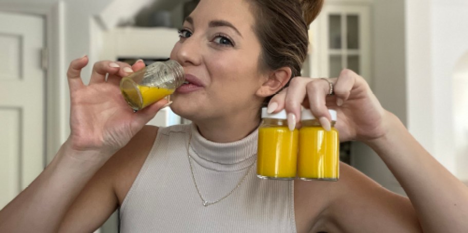 Boost Your Immunity for Less: My Go-To Ginger Turmeric Shot Recipe