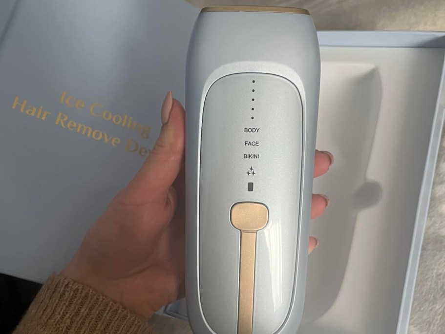 Ice Cooling IPL Laser Hair Removal Device Just $39.95 Shipped on Amazon