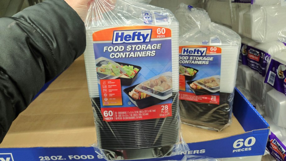 Hefty Food Storage Containers w/ Lids 30-Count Only $6.98 on SamsClub.com