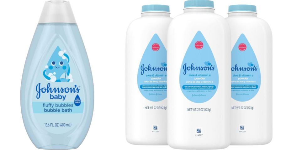 four johnson's baby products