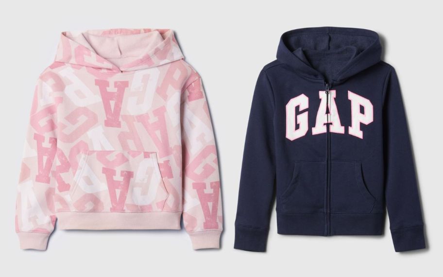 two gap kids hoodies 