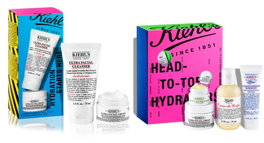 two kiehls gift sets