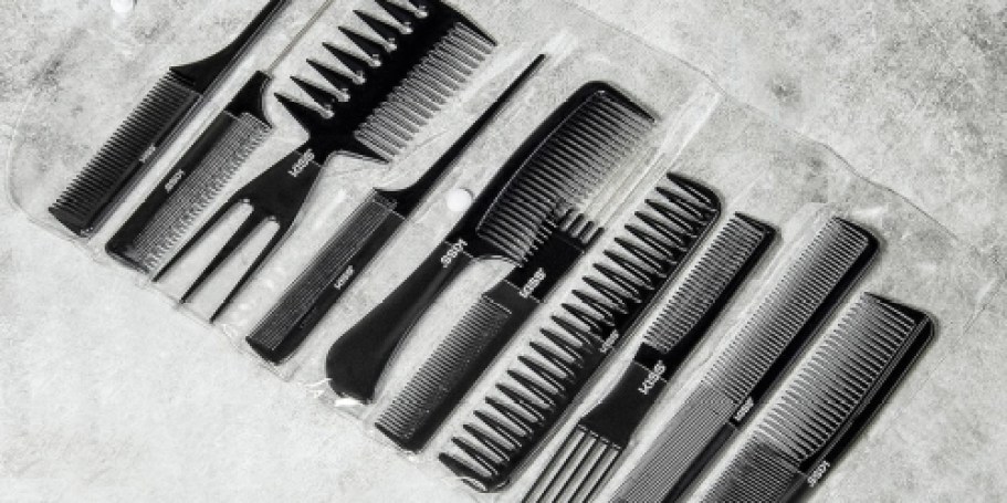 KISS Professional 10-Piece Comb Set Only $2 on Amazon