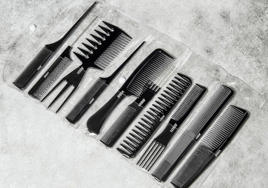 KISS Professional 10-Piece Comb Set Only $2 on Amazon