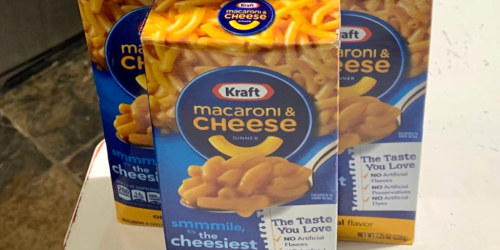 Kraft Original Mac & Cheese Dinner 24-Packs Just $18 Shipped (Or Less) on Amazon