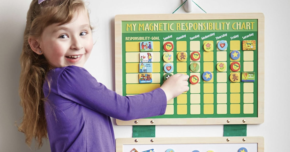 Melissa & Doug Responsibility Chart w/ 90 Only 12.99 on Amazon