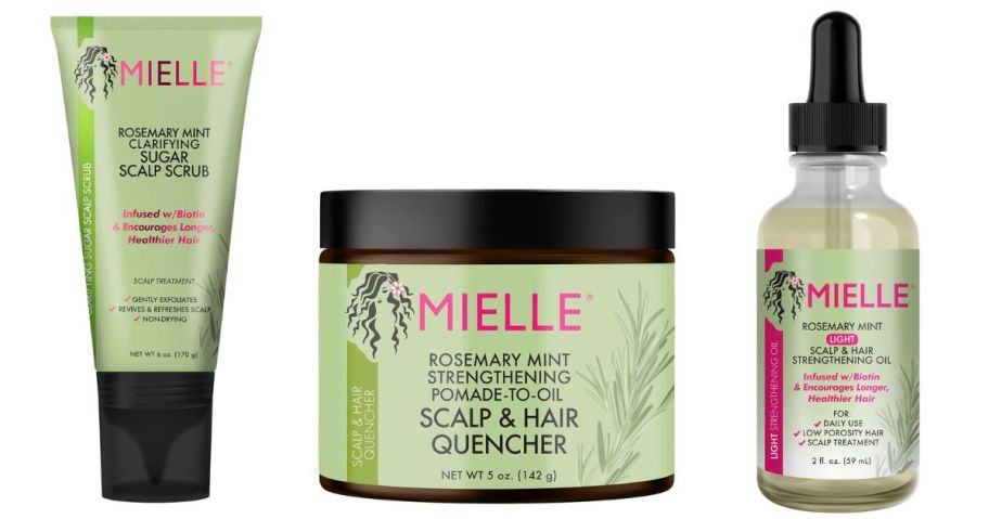 mielle organics product stock images