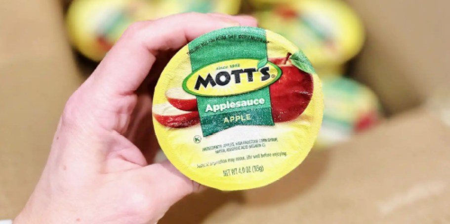 Mott’s Applesauce Cups 18-Count Only $5.68 Shipped on Amazon