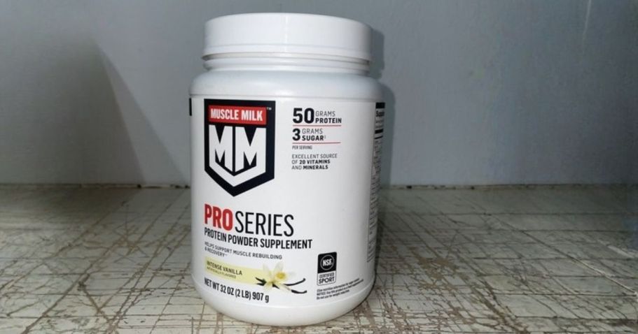 Muscle Milk 32oz Protein Powder Just $9 on Walgreens.com (Reg. $37)