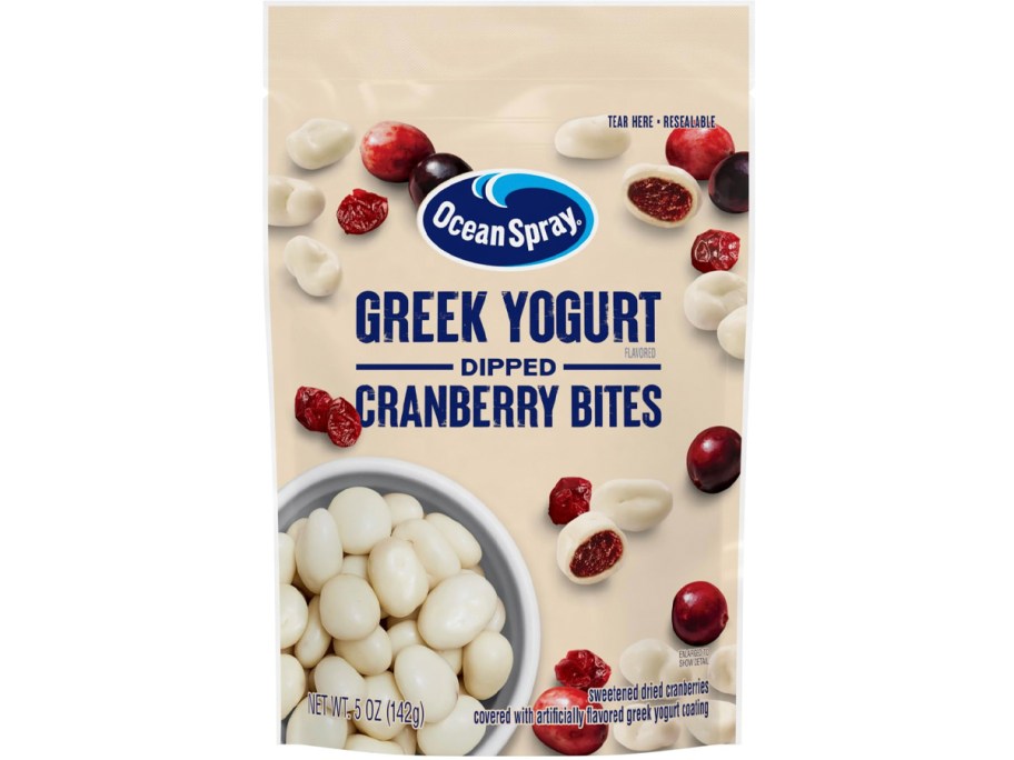 bag of ocean spray cranberries