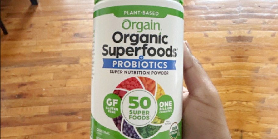 WOW! Orgain Organic Greens Powder JUST $6.74 Shipped on Amazon (Reg. $28)