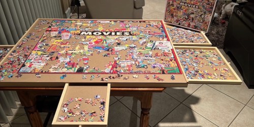 Puzzle Table with Drawers & Cover Just $51.81 Shipped on Amazon (Reg. $80)