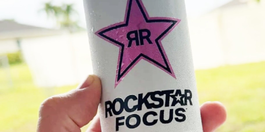 Rockstar Focus Energy Drink 12 Pack Cans from $12.52 Shipped on Amazon