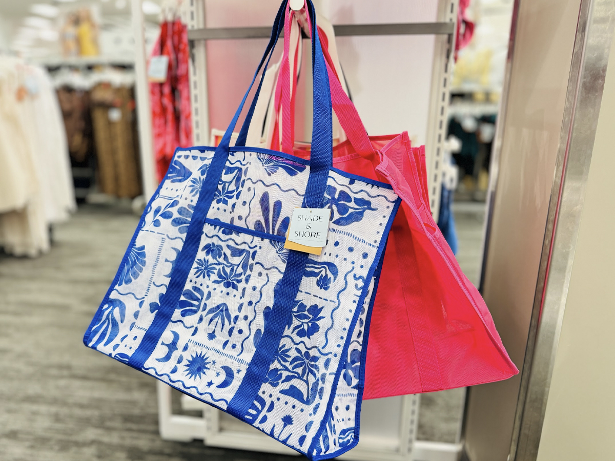 *NEW* Shade & Shore Mesh Tote Bags Only $10 at Target