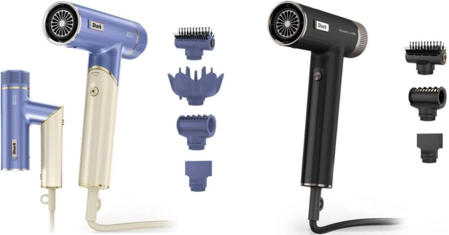 stock image of two different flex stylers