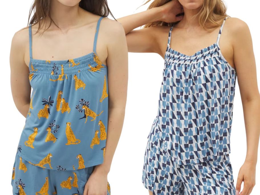 two women wearing soma sleepwear camis
