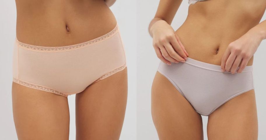 two women wearing soma panties