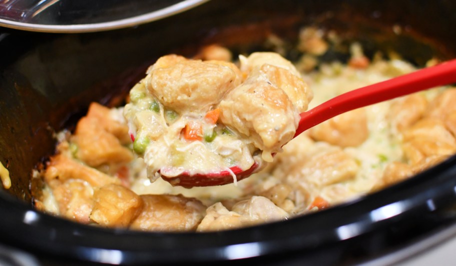 Make Easy Chicken and Dumplings Using Biscuit Dough!