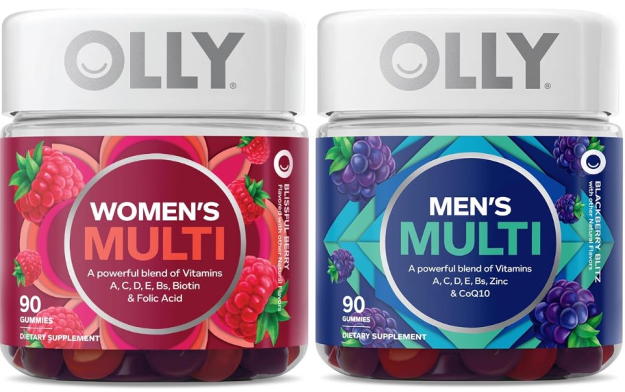 stock image of OLLY Women’s Perfect Multi and Men’s Perfect Multi Bundle