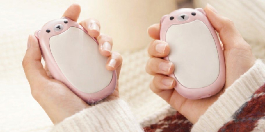 TWO Rechargeable Hand Warmers Just $9.49 on Amazon (Reg. $20)