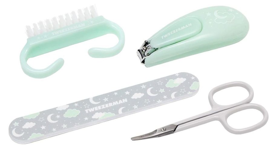 Tweezerman Baby Manicure Kit stock image