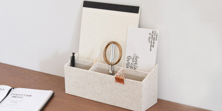 Desk Storage Box ONLY $2.50 on Walmart.com (Reg. $17)