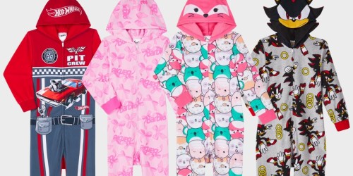 Kids Cosplay Hooded Union Suits Just $10 on Walmart.com