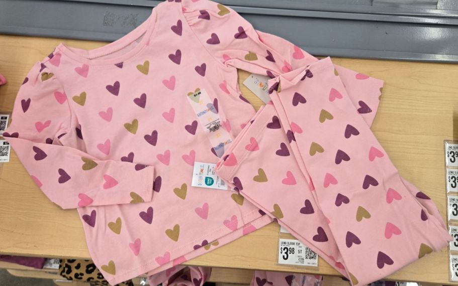 New Valentine’s Day Kids Clothing at Walmart from $1.99 (Sizes Are Going FAST!)