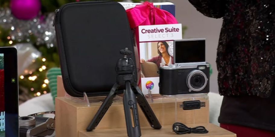 Vivitar Camera w/ 8x Digital Zoom & Flip-Out Screen & Kit Only $44.99 Shipped ($345 Value!)