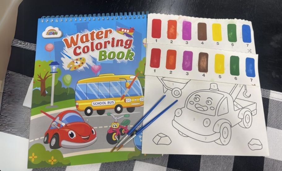 Kids Water Coloring Books Only $4.97 on Amazon (Reg. $10 )