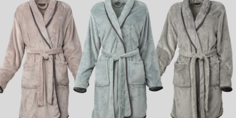 70% Off Velvet Women’s Bath Robes + FREE Shipping