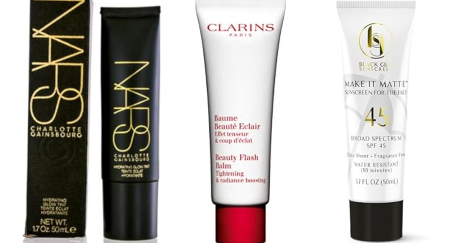 nars clarins and black girl sunscreen