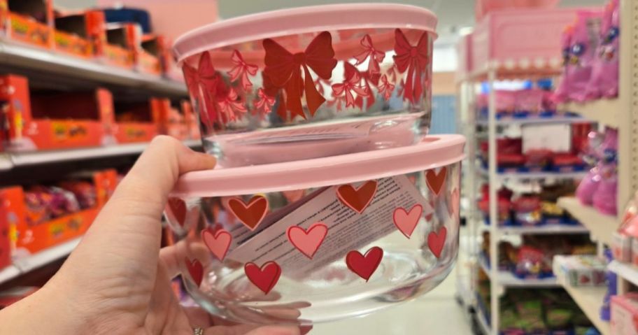Anchor Hocking Valentine's Day Food Storage Containers