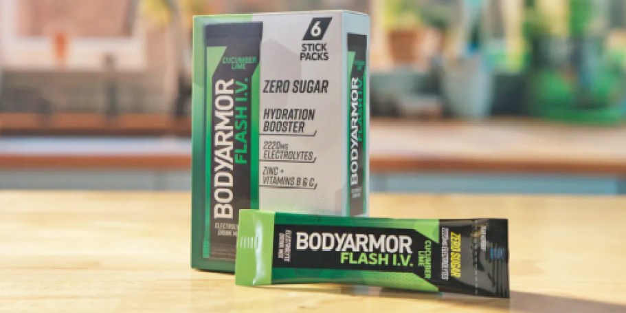 BodyArmor Electrolyte Packets 6-Count Just $3.59 Shipped for Prime Members