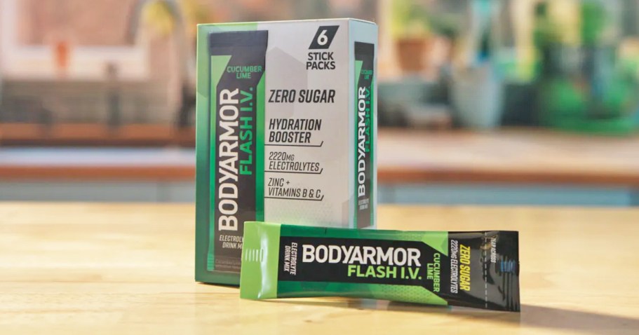 BodyArmor Electrolyte Packets 6-Count Just $3.59 Shipped for Prime Members