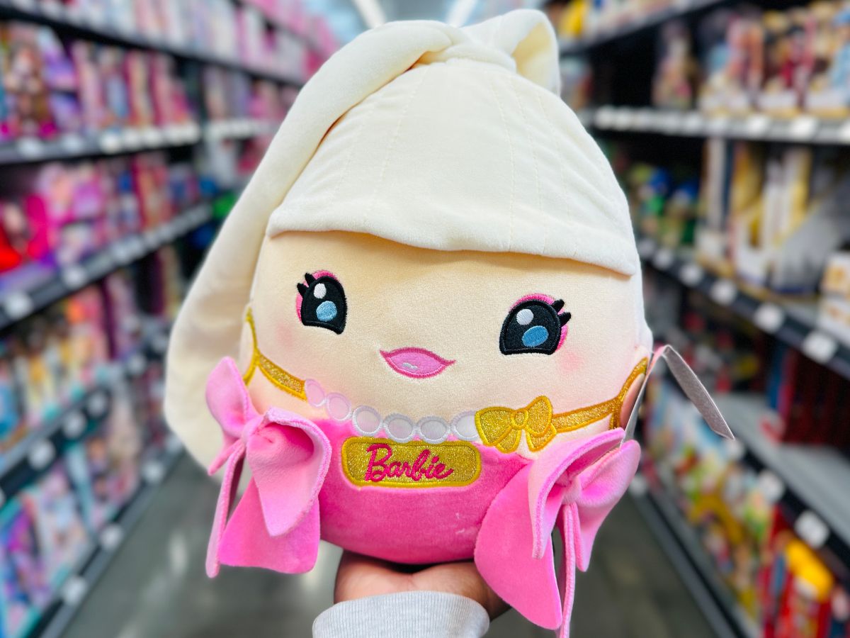 Barbie Cuutopia Plush, 10-inch Soft Pillow Doll Inspired By Iconic '80s