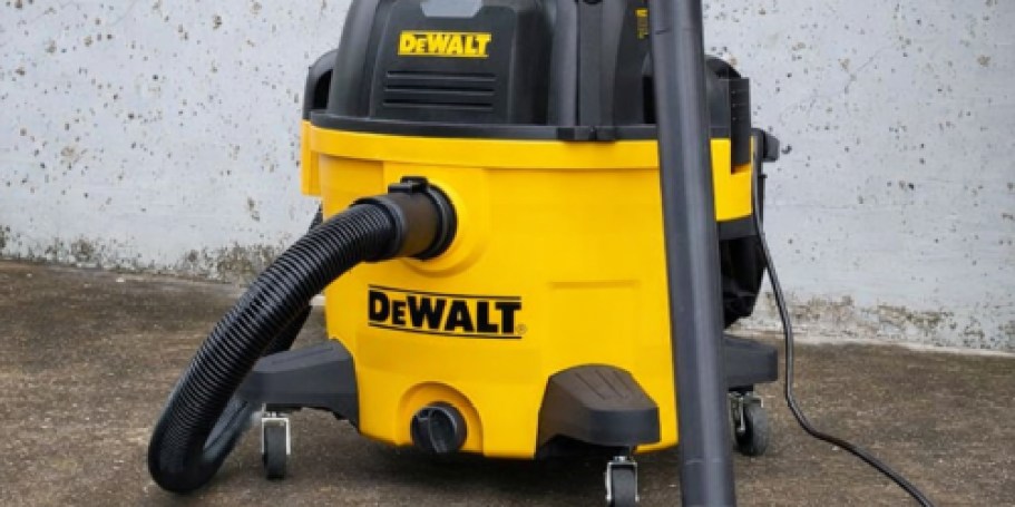 DEWALT 9-Gallon Wet/Dry Shop Vacuum Just $69.98 Shipped on Amazon (Reg. $160)